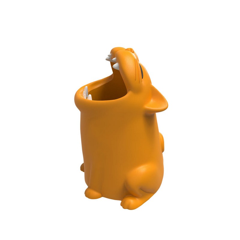 Bicchiere portaspazzolini o portamatite a forma di gatto, una perfetta aggiunta giocosa ai bagni o alle camerette dei bambini